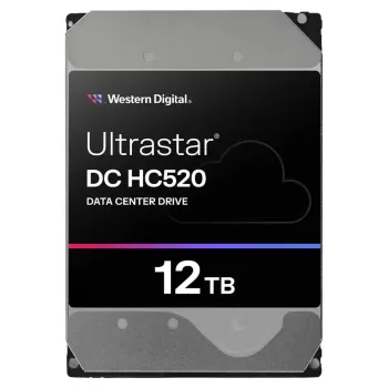 דיסק קשיח פנימי Western Digital Ultrastar DC HC520 SE 0F30146 3.5" 12TB דיסק קשיח פנימי Western Digital Ultrastar DC HC520 SE 0F30146 3.5" 12TB