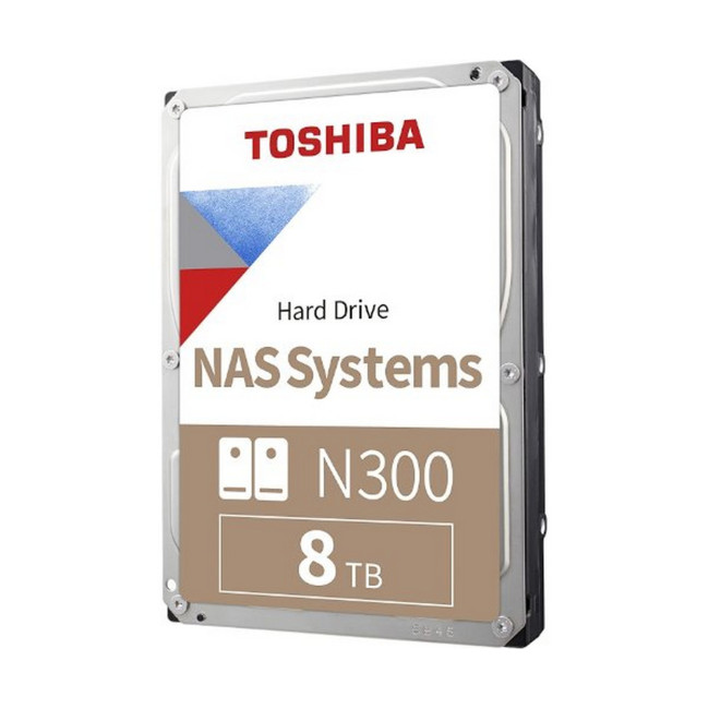 Внутренний Жесткий Диск Toshiba N300 HDWG480UZSVA 3.5" 8TB Внутренний Жесткий Диск Toshiba N300 HDWG480UZSVA 3.5" 8TB