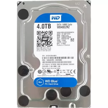 Internal Hard Drive Western Digital Caviar Blue WD40EZRZ 3.5" 4TB SATA 3