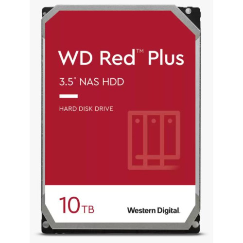 Internal Hard Drive Western Digital Red Plus WD101EFBX 3.5" 10TB SATA 3