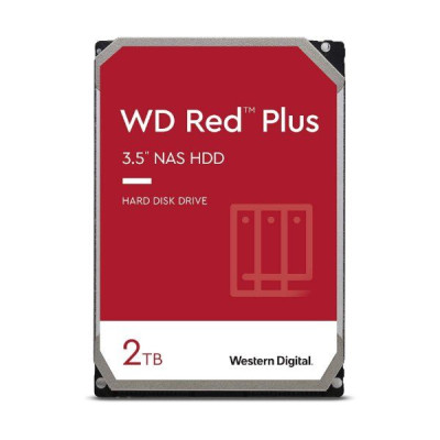 Внутренний Жесткий Диск Western Digital Red Plus NAS WD20EFPX 3.5" 2TB Внутренний Жесткий Диск Western Digital Red Plus NAS WD20EFPX 3.5" 2TB