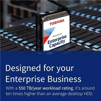 Внутренний Жесткий Диск Toshiba MG Enterprise Series 3.5 HDD Sata 512e 8TB MG10ADA800E 3.5" 8TB