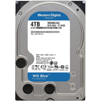 Внутренний Жесткий Диск Western Digital Blue WD40EZAZ 3.5" 4TB SATA 3 Внутренний Жесткий Диск Western Digital Blue WD40EZAZ 3.5" 4TB SATA 3