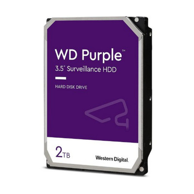 Internal Hard Drive Western Digital Purple Surveillance WD22PURZ 3.5" 2TB Internal Hard Drive Western Digital Purple Surveillance WD22PURZ 3.5" 2TB