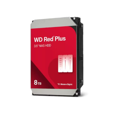 דיסק קשיח פנימי Western Digital Red Plus WD80EFPX 3.5" 8TB דיסק קשיח פנימי Western Digital Red Plus WD80EFPX 3.5" 8TB