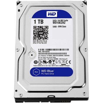 דיסק קשיח פנימי Western Digital Caviar Blue WD10EZRZ 3.5" 1TB SATA 3