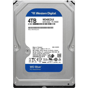 דיסק קשיח פנימי Western Digital Blue WD40EZAX 3.5" 4TB דיסק קשיח פנימי Western Digital Blue WD40EZAX 3.5" 4TB