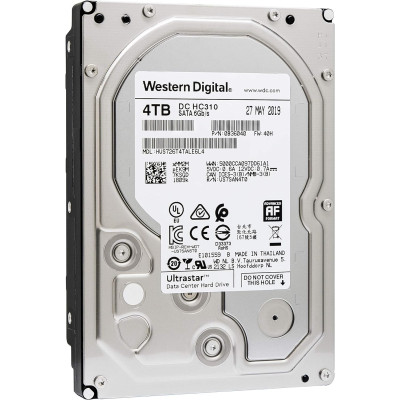 Internal Hard Drive Western Digital Ultrastar DC HC330 HUS726T4TALE6L4 3.5" 4TB Internal Hard Drive Western Digital Ultrastar DC HC330 HUS726T4TALE6L4 3.5" 4TB
