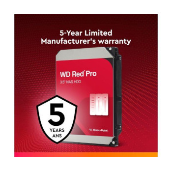 Internal Hard Drive Western Digital Red Plus NAS WD4005FFBX 3.5" 4TB