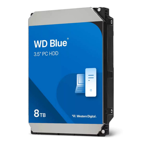 Internal Hard Drive Western Digital Blue WD80EAAZ 3.5" 8TB