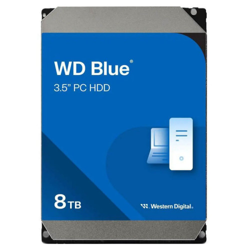 Internal Hard Drive Western Digital Blue WD80EAAZ 3.5" 8TB