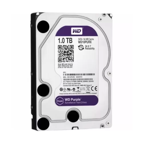 Внутренний Жесткий Диск Western Digital Caviar Purple WD10PURZ 3.5" 1TB SATA 3
