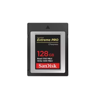 Memory Card Sandisk Extreme PRO CFexpress Type B 128GB SDCFE-128G-GN4NN 128GB - official importer