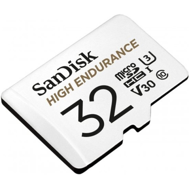 Memory Card with Adapter Sandisk High Endurance Micro SDHC SDSQQNR-032G-GN6IA..