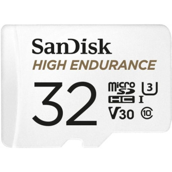 Карта Памяти с Адаптером Sandisk High Endurance Micro SDHC SDSQQNR-032G-GN6IA..