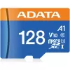 Memory Card with Adapter Adata Premier microSDXC UHS-I A1 V10 128GB AUSDX128GUICL10A1-RA1 128GB