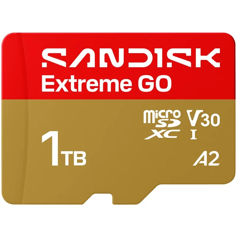 כרטיס זיכרון Sandisk Extreme GO microSDXC UHS-I 1TB SDSQXGN-1T00-GN6MN 1TB