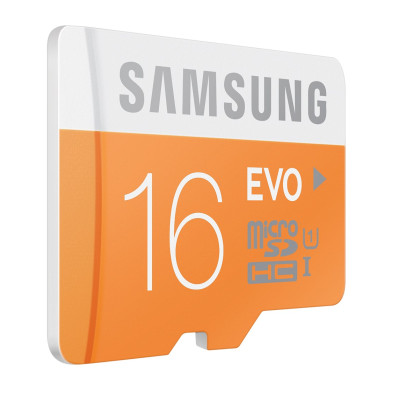 Memory Card Samsung 16GB EVO Micro SD HC UHS-I Card MB-MP16DA 16GB Memory Card Samsung 16GB EVO Micro SD HC UHS-I Card MB-MP16DA 16GB