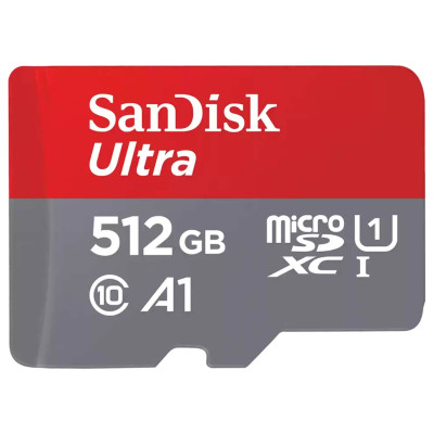 Карта Памяти SanDisk 512GB Ultra microSD XC UHS-I Card SDSQUAC-512G-GN6MN 512GB Карта Памяти SanDisk 512GB Ultra microSD XC UHS-I Card SDSQUAC-512G-GN6MN 512GB