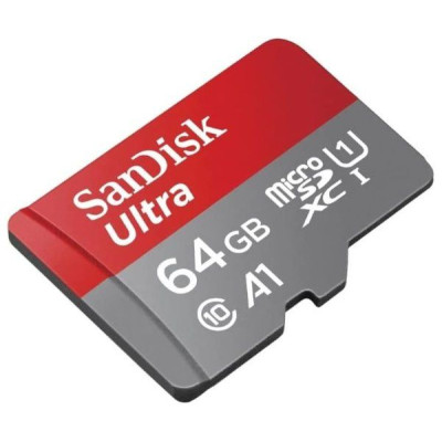 Memory Card SanDisk Ultra microSDXC UHS-I Up to 140MB/s C10 SDSQUAB-064G-GN6MN Memory Card SanDisk Ultra microSDXC UHS-I Up to 140MB/s C10 SDSQUAB-064G-GN6MN