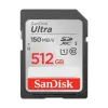 Memory Card Sandisk ULTRA SD 150MB/S 512G UHS1 512GB
