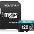Memory Card with Adapter Adata Premier Pro microSDXC UHS-I U3 V30 A2 128GB AUSDX128GUI3V30SA2-RA1 128GB
