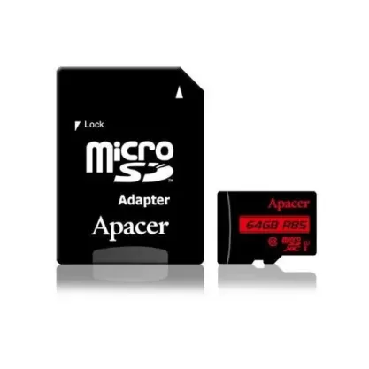 Карта Памяти Apacer AP64GMCS10U5-R 64GB