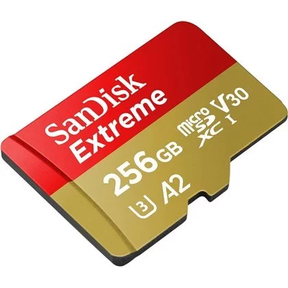 כרטיס זיכרון Sandisk Extreme microSDXC UHS-I 256GB SDSQXAV-256G-AN6MA 256GB