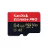 Карта Памяти Sandisk Extreme PRO microSDXC UHS-I 64GB SDSQXCU-064G-GN6MA 64GB