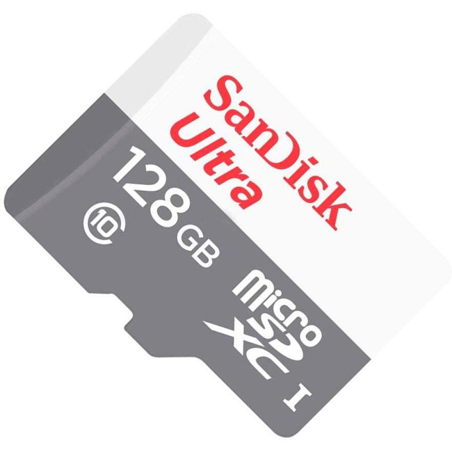 Карта памяти без адаптера Sandisk Ultra microSDHC SDSQUNR-128G-GN6MN Micro SDHC..