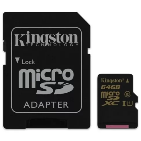 כרטיס זיכרון Kingston SDCA10/64GB 64GB