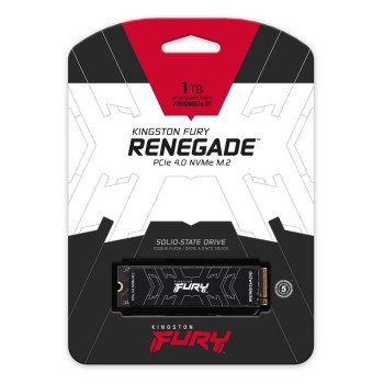 דיסק SSD Kingston FURY Renegade SFYRS/1000G M.2 2280 1TB PCIe Gen4x4 דיסק SSD Kingston FURY Renegade SFYRS/1000G M.2 2280 1TB PCIe Gen4x4