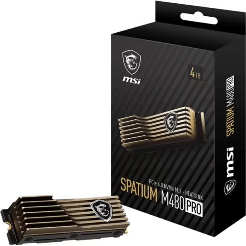 דיסק SSD MSI SPATIUM M480 PRO M.2 2280 1TB דיסק SSD MSI SPATIUM M480 PRO M.2 2280 1TB