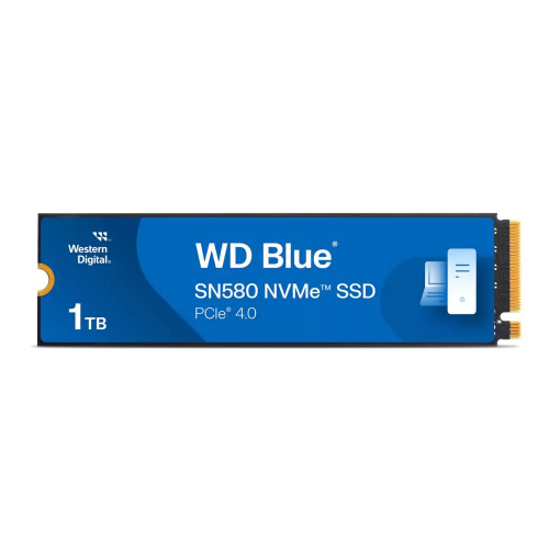 SSD Disk Western Digital Blue SN580 PCI-Express 4.0 x4, NVMe 1.4 WDS100T3B0E