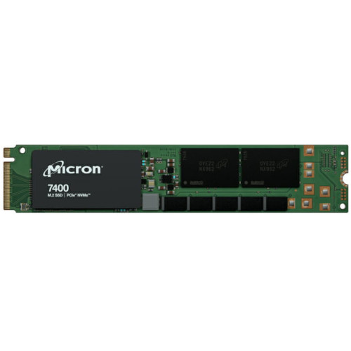 SSD Диск Micron 3.84TBM.2-22110 7400 PRO PCIe4 NVMe MTFDKBG3T8TDZ-1AZ1ZABY