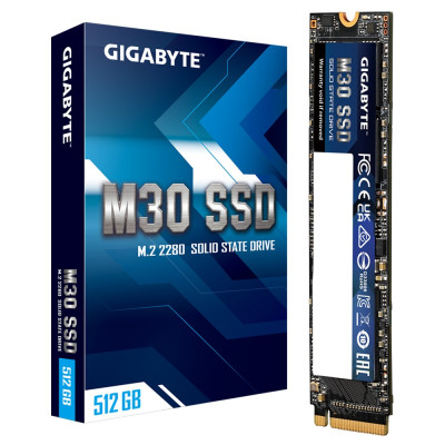 דיסק SSD Gigabyte M30 GP-GM30512G-G M.2 2280 512GB PCIe 3.0 x4 NVMe דיסק SSD Gigabyte M30 GP-GM30512G-G M.2 2280 512GB PCIe 3.0 x4 NVMe