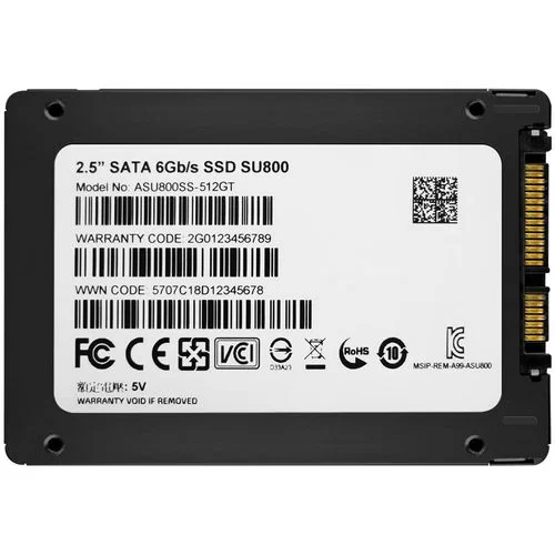 דיסק SSD Adata Ultimate SU800 ASU800SS-512GT-C 2.5" 512GB SATA 3