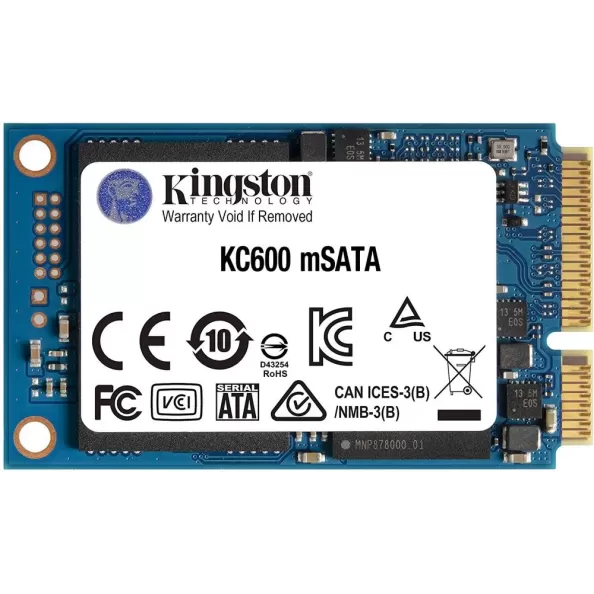דיסק SSD Kingston KC600 SKC600MS/256G mSATA 256GB