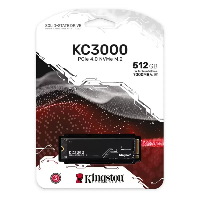 דיסק SSD Kingston KC3000 SKC3000S/512G M.2 2280 512GB PCIe Gen4x4