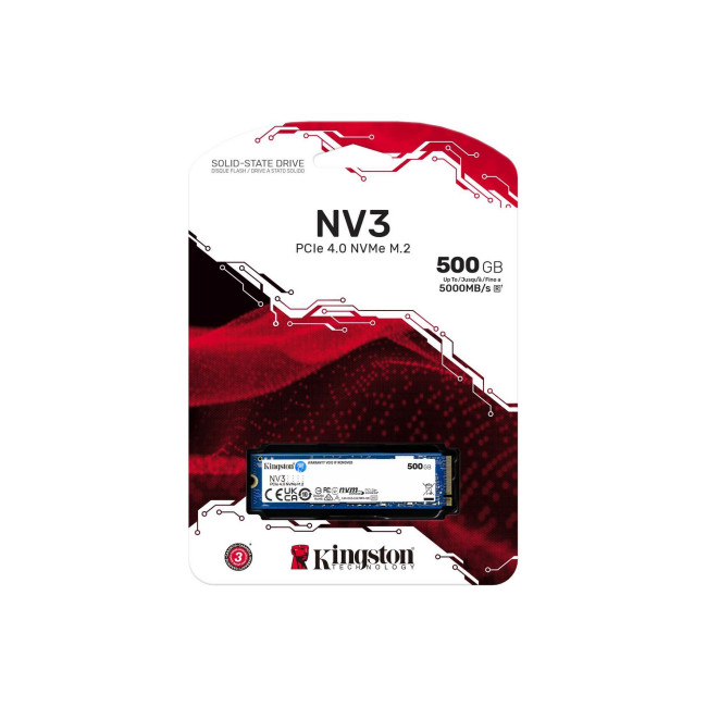 SSD Диск Kingston SNV3S/500G M.2 2280 500GB