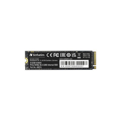SSD Диск Verbatim Vi3000 49374 M.2 2280 512GB 3D NAND SSD Диск Verbatim Vi3000 49374 M.2 2280 512GB 3D NAND