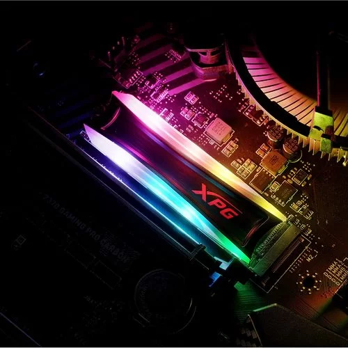 דיסק SSD Adata XPG SPECTRIX S40G RGB AS40G-4TT-C M.2 2280 4TB PCIe 3.0 x4 NVMe