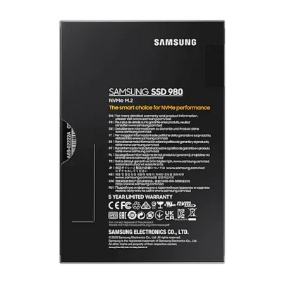 דיסק SSD Samsung EVO 980 MZ-V8V250BW M.2 2280 250GB PCIe 3.0 x4 NVMe דיסק SSD Samsung EVO 980 MZ-V8V250BW M.2 2280 250GB PCIe 3.0 x4 NVMe