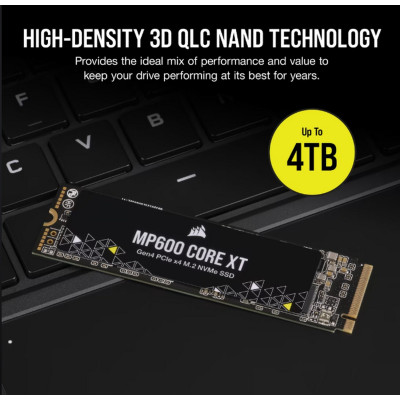 דיסק SSD Corsair MP600 CORE XT PCIe 4.0 (Gen 4) x4 CSSD-F1000GBMP600CXT M.2 דיסק SSD Corsair MP600 CORE XT PCIe 4.0 (Gen 4) x4 CSSD-F1000GBMP600CXT M.2
