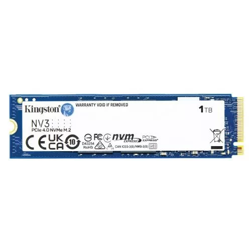 SSD Disk Kingston NV3 PCIe 4.0 NVMe 1TB SNV3S/1000G M.2 2280 SSD Disk Kingston NV3 PCIe 4.0 NVMe 1TB SNV3S/1000G M.2 2280