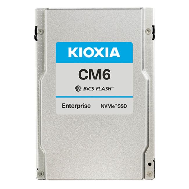 SSD Disk KIOXIA CM6-R 7.68TB 2.5'' U.3 PCIe4x4 NVMe SED Enterprise KCM6DRUL7T68
