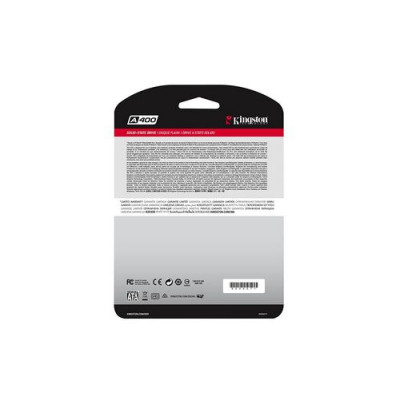 SSD Диск Kingston A400 SA400S37/480G 2.5" 480GB SATA 3.. SSD Диск Kingston A400 SA400S37/480G 2.5" 480GB SATA 3..