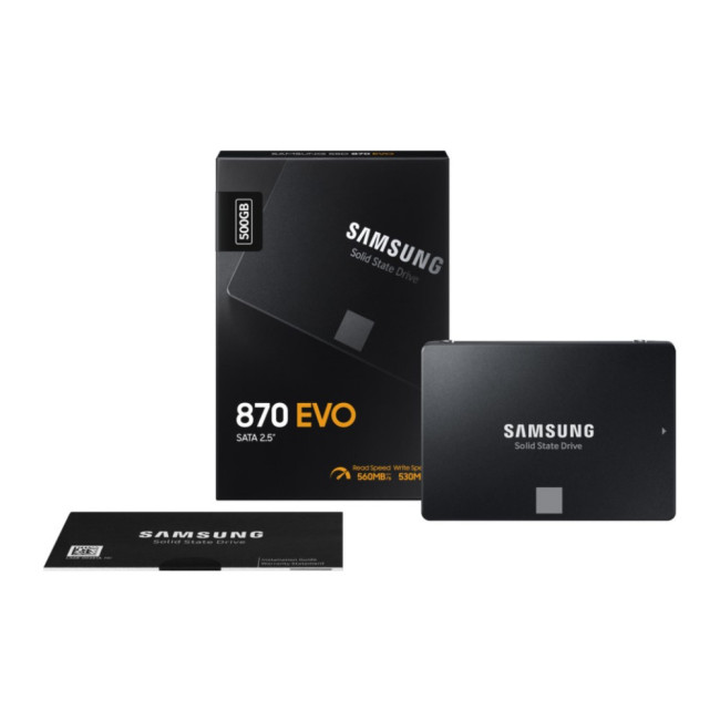 SSD Disk Samsung 870 EVO MZ-77E500BW 2.5" 500GB SATA 3