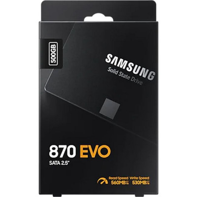 SSD Disk Samsung 870 EVO MZ-77E500BW 2.5" 500GB SATA 3 SSD Disk Samsung 870 EVO MZ-77E500BW 2.5" 500GB SATA 3