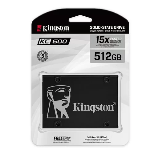 דיסק SSD Kingston KC600 SKC600/512G 2.5" 512GB SATA 3 דיסק SSD Kingston KC600 SKC600/512G 2.5" 512GB SATA 3
